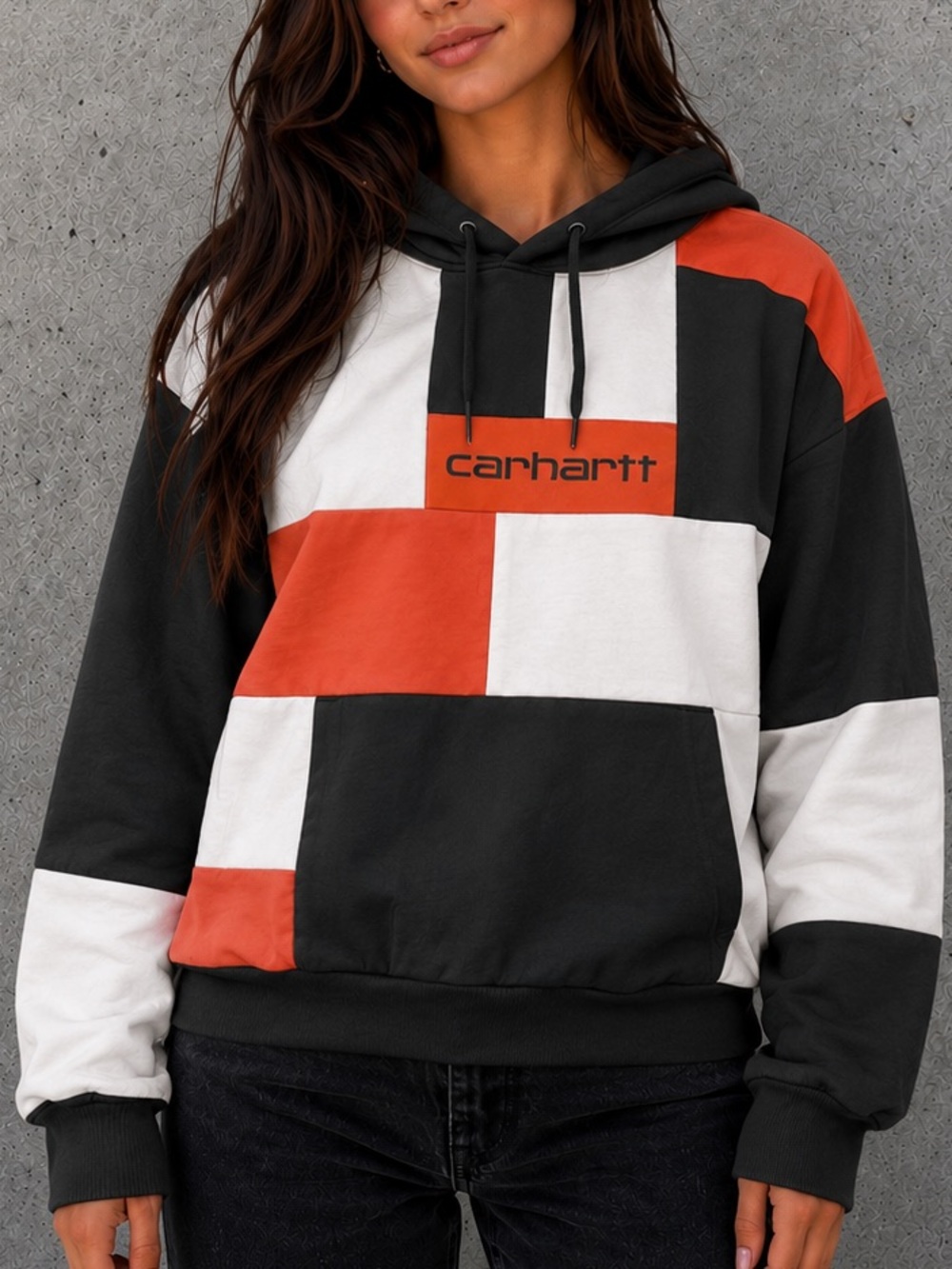 Carhartt Multicolor Patchwork Hoodie